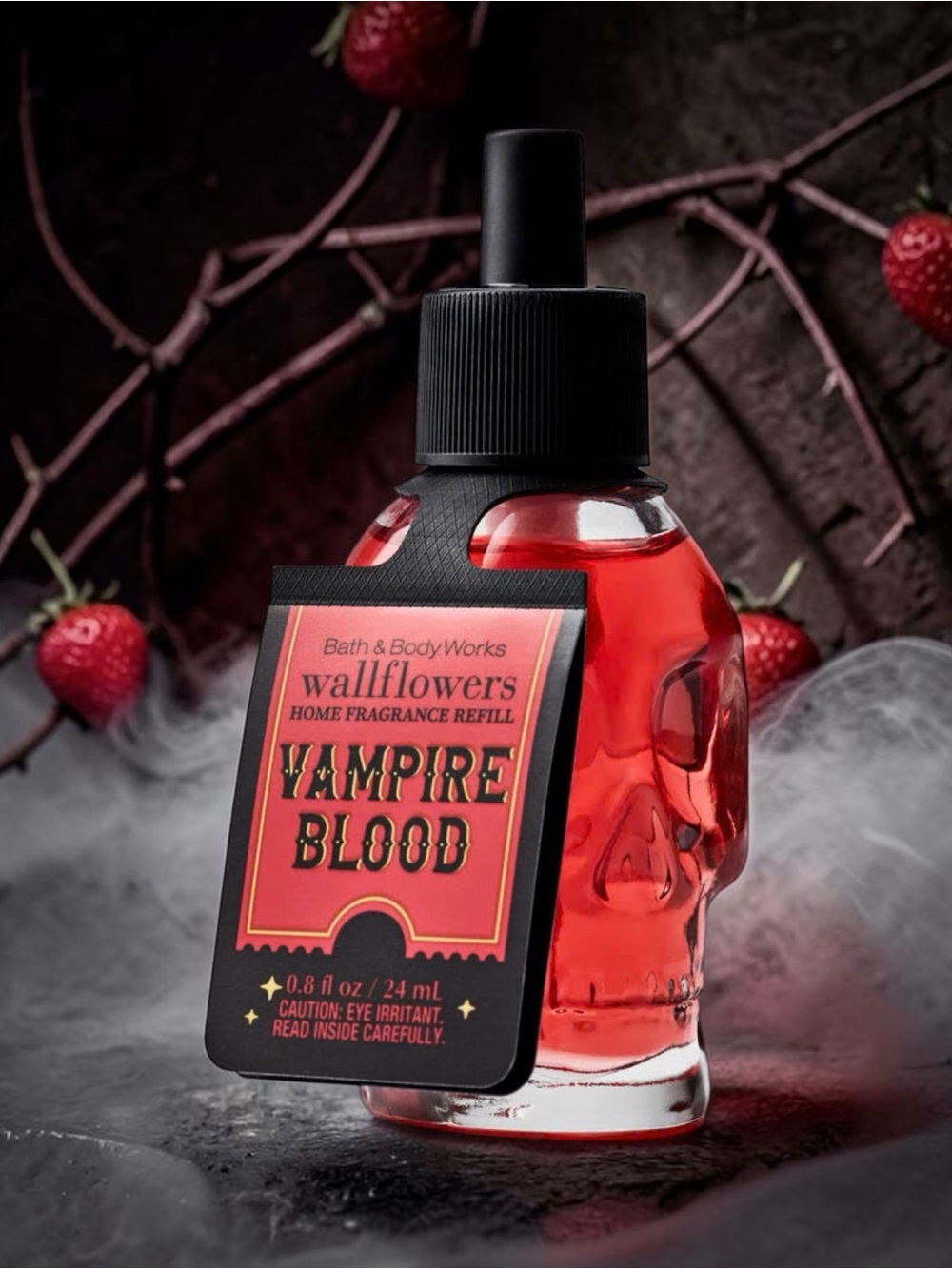 NWT BBW Vampire Blood Wallflowers Fragrance Refill 🍓💀